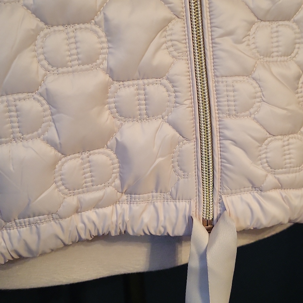 Twin Set Nwt Cream Lightweight Puffer - Picture 2 of 8